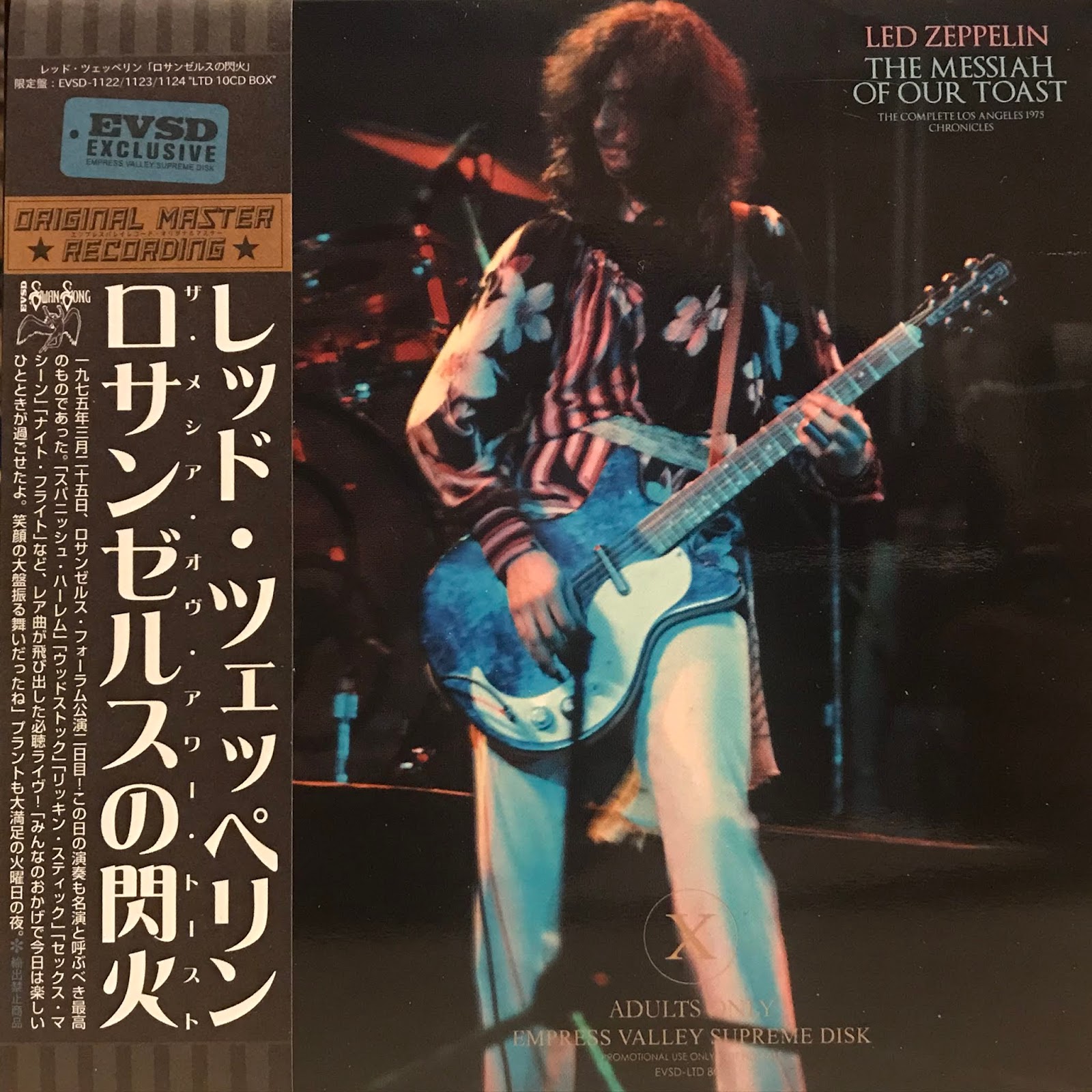 Long Live Led Zeppelin : 1975.03.25 Led Zeppelin The Messiah Of